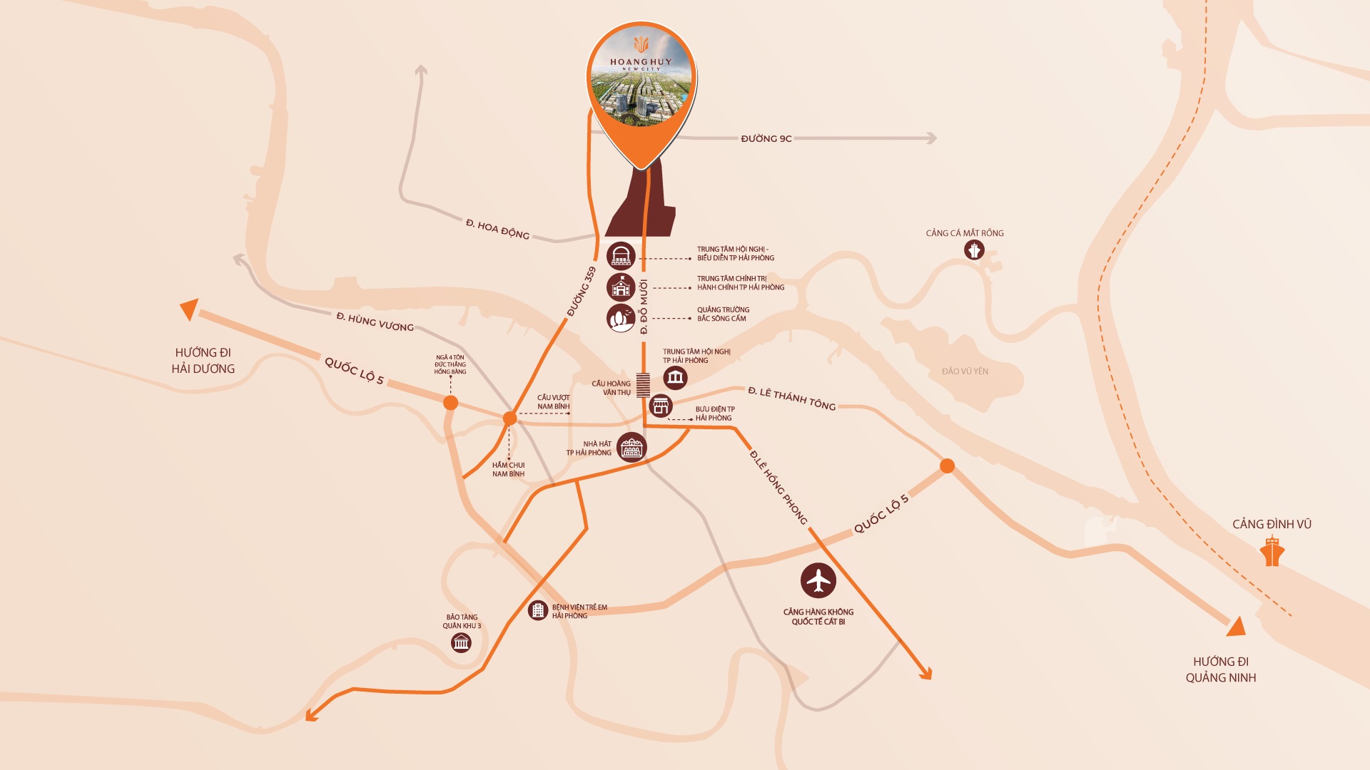 Hoàng Huy New City Hải Phòng – lựa chọn sáng giá cho an cư và đầu tư tại tâm điểm Bắc Sông Cấm